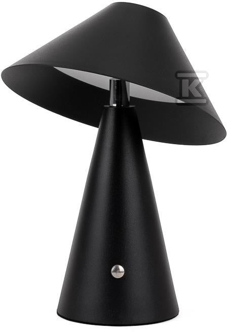 Lampka Biurkowa Nocna V-TAC 3W LED 24cm Ładowanie USB Ściemnianie Czarna VT-1051 3000K-6000K 200lm