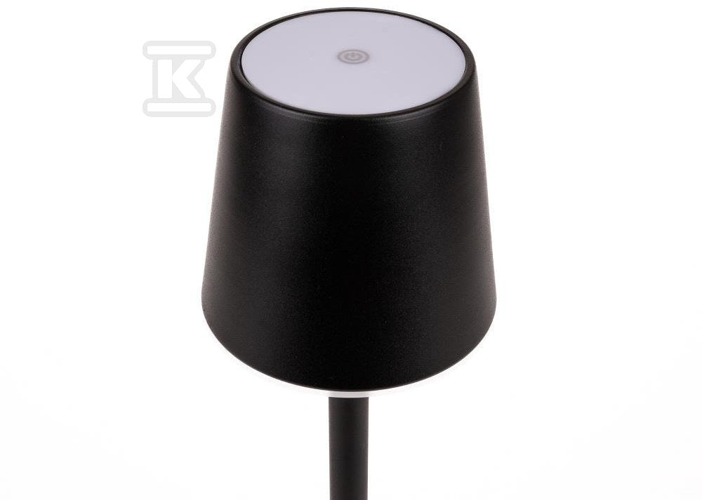 Lampka Biurkowa Nocna V-TAC 3W LED Ładowanie Ściemnianie Czarna VT-7703 4000K 70lm
