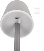 Lampka Biurkowa Nocna V-TAC 3W LED Ładowanie Ściemnianie Szara VT-7703 4000K 70lm