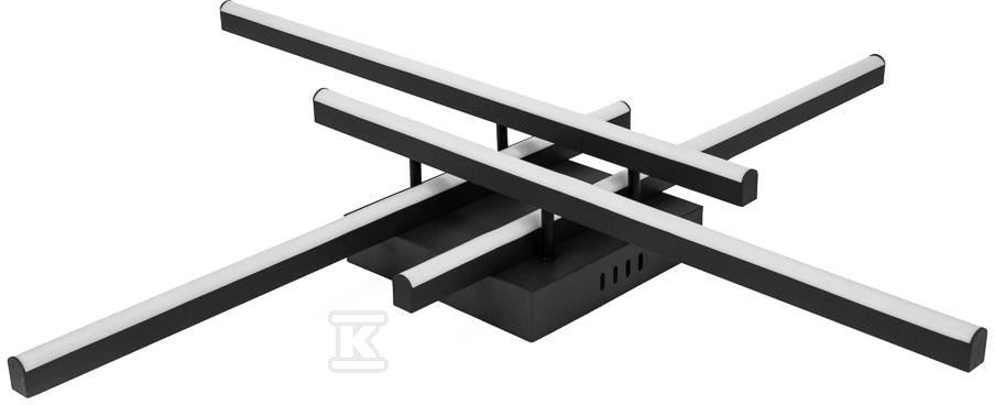 Oprawa Sufitowa V-TAC 38W LED Czarna VT-7915 4000K 4100lm