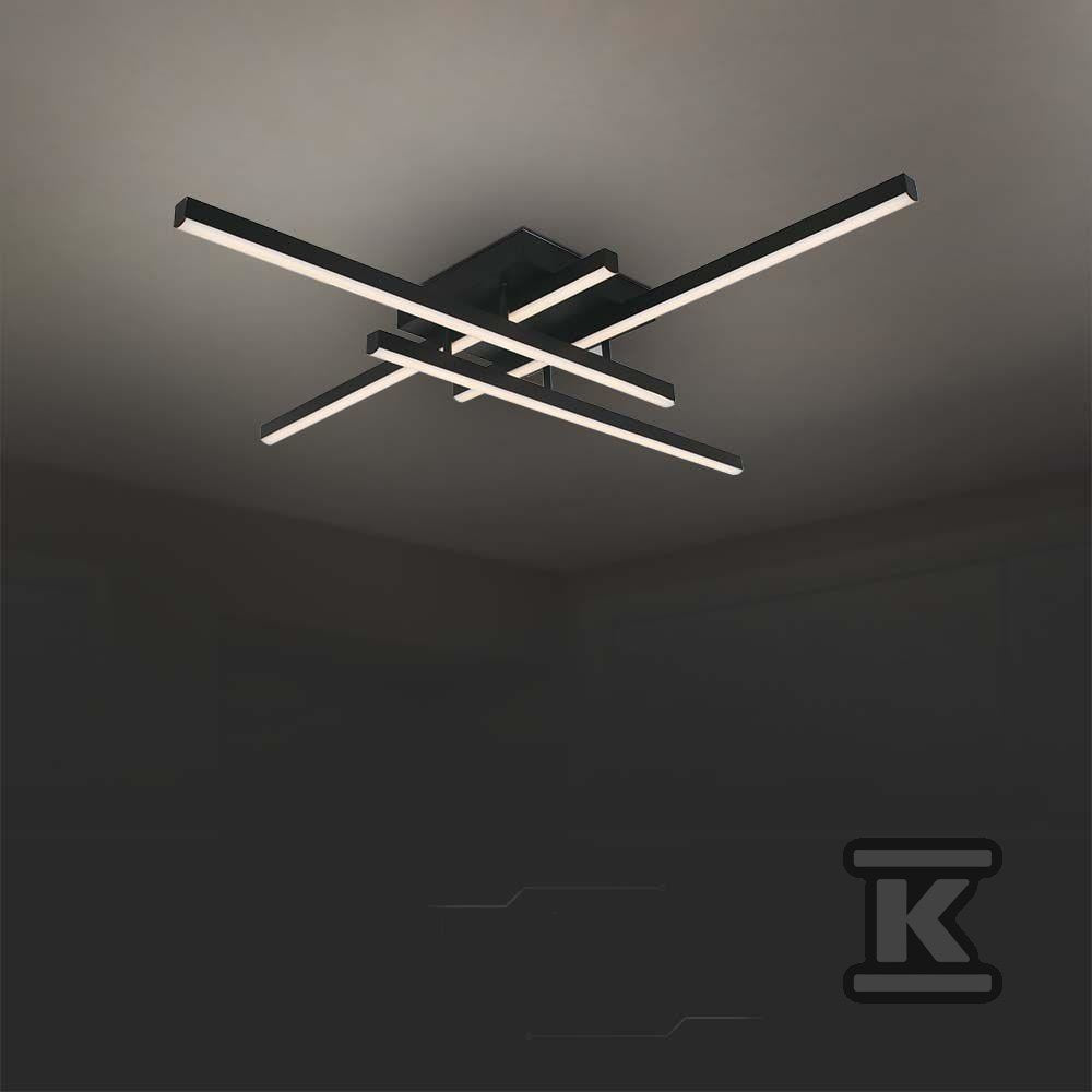Oprawa Sufitowa V-TAC 38W LED Czarna VT-7915 4000K 4100lm
