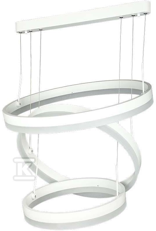 Oprawa Zwieszana LED V-TAC 82W Soft Light Chandelier Ściemnianie Biały VT-82-3-W-N 3000K 4550lm 3 Lata Gwarancji