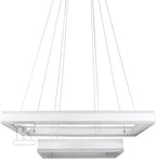 Oprawa Zwieszana LED V-TAC 100W Soft Light Chandelier Ściemnianie Biały VT-101-2D 3000K 6300lm 3 Lata Gwarancji