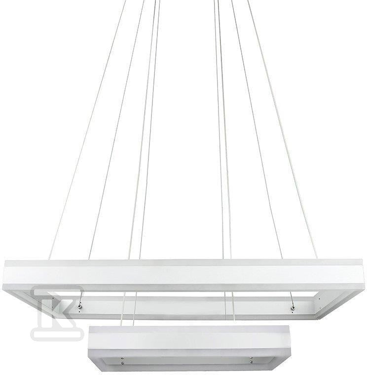 Oprawa Zwieszana LED V-TAC 100W Soft Light Chandelier Ściemnianie Biały VT-101-2D 3000K 6300lm 3 Lata Gwarancji