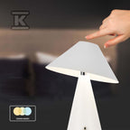Lampka Biurkowa Nocna V-TAC 3W LED 24cm Ładowanie USB Ściemnianie Biała VT-1051 3000K-6000K 200lm