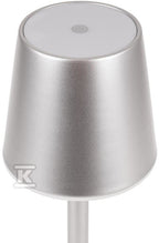 Lampka Biurkowa Nocna V-TAC 3W LED Ładowanie Ściemnianie Szara VT-7703 4000K 70lm