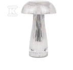 Lampka Biurkowa Nocna V-TAC 1W LED 25cm Ładowanie USB Ściemnianie Przezroczysta VT-1040 3000K-6000K 50lm