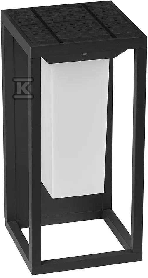 Oprawa solarna ogrodowa LED, kinkiet VT-77 2W 3000K 220lm, chip Samsung