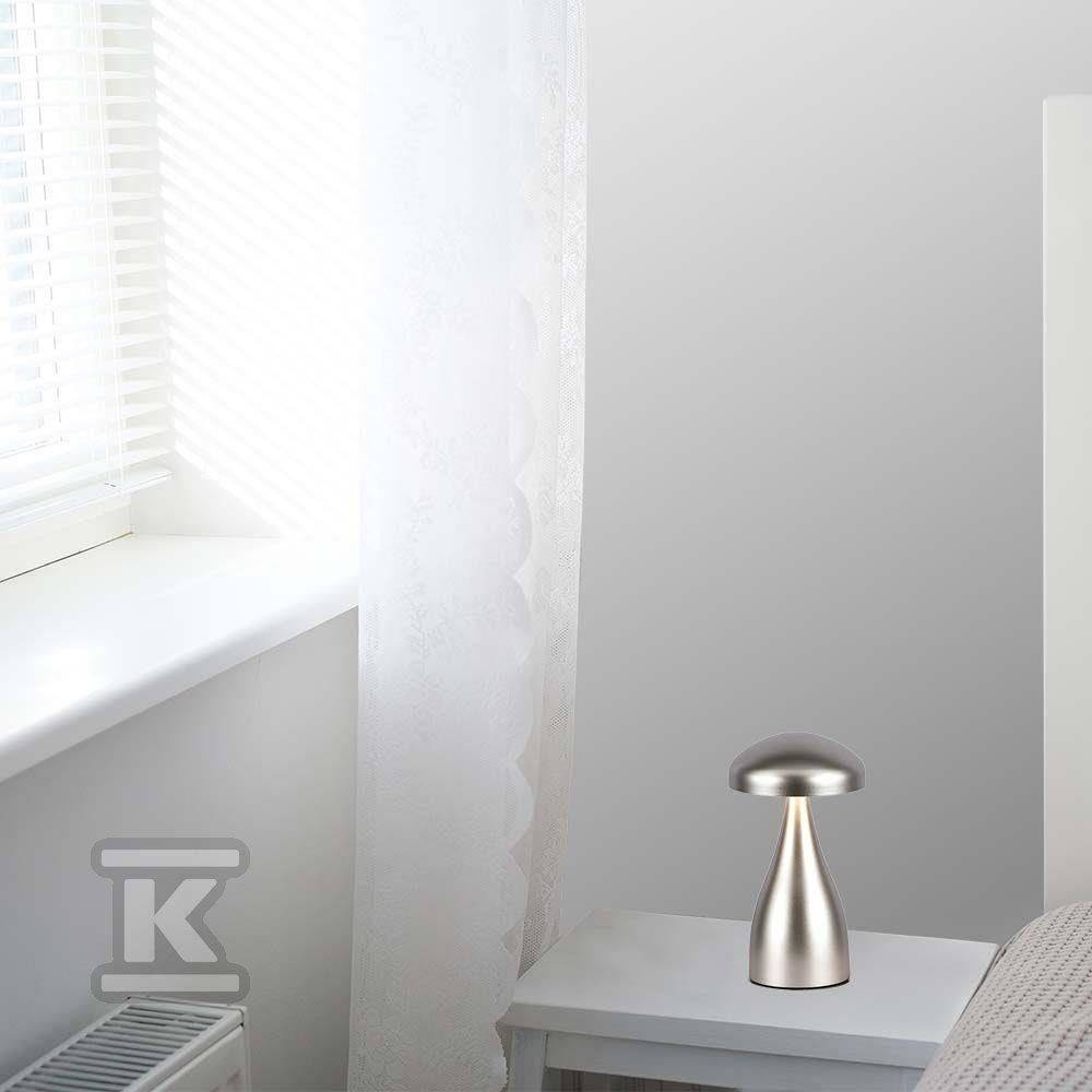 Lampka Biurkowa Nocna V-TAC 1W LED 22cm Ładowanie USB Ściemnianie Złota VT-1041 3000K-6000K 55lm