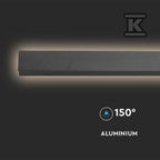 Oprawa Ścienna Elewacyjna LED Linia V-TAC 23W IP65 Czarna 140cm VT-1178 4000K 3150lm