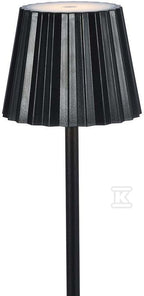 Lampka Biurkowa Nocna V-TAC 4W LED 37cm Ładowanie USB Ściemnianie Czarna VT-1028 3000K-6000K 150lm
