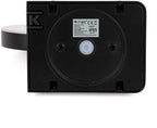 Projektor Oprawa Elewacyjna V-TAC 17W LED Czujnik Ruchu Okrągła Czarna IP65 VT-11020S 3000K 2520lm