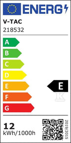 Oprawa Ścienna V-TAC 11W LED Góra Dół Regulowana Chip BRIDGELUX Szary Kwadrat IP65 VT-759-12-G 4000K 1360lm