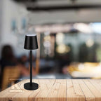 Lampka Biurkowa Nocna V-TAC 3W LED Ładowanie Ściemnianie Czarna VT-7703 4000K 70lm