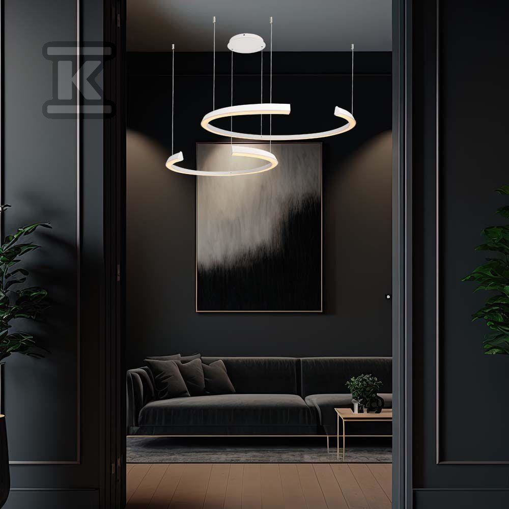 Oprawa Zwieszana V-TAC 48W LED Ściemnialna Biała VT-7914 3000K 5150lm
