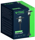Oprawa Ogrodowa V-TAC E27 Słupek 97cm Czarny MAT IP44 VT-1159 3 Lata Gwarancji