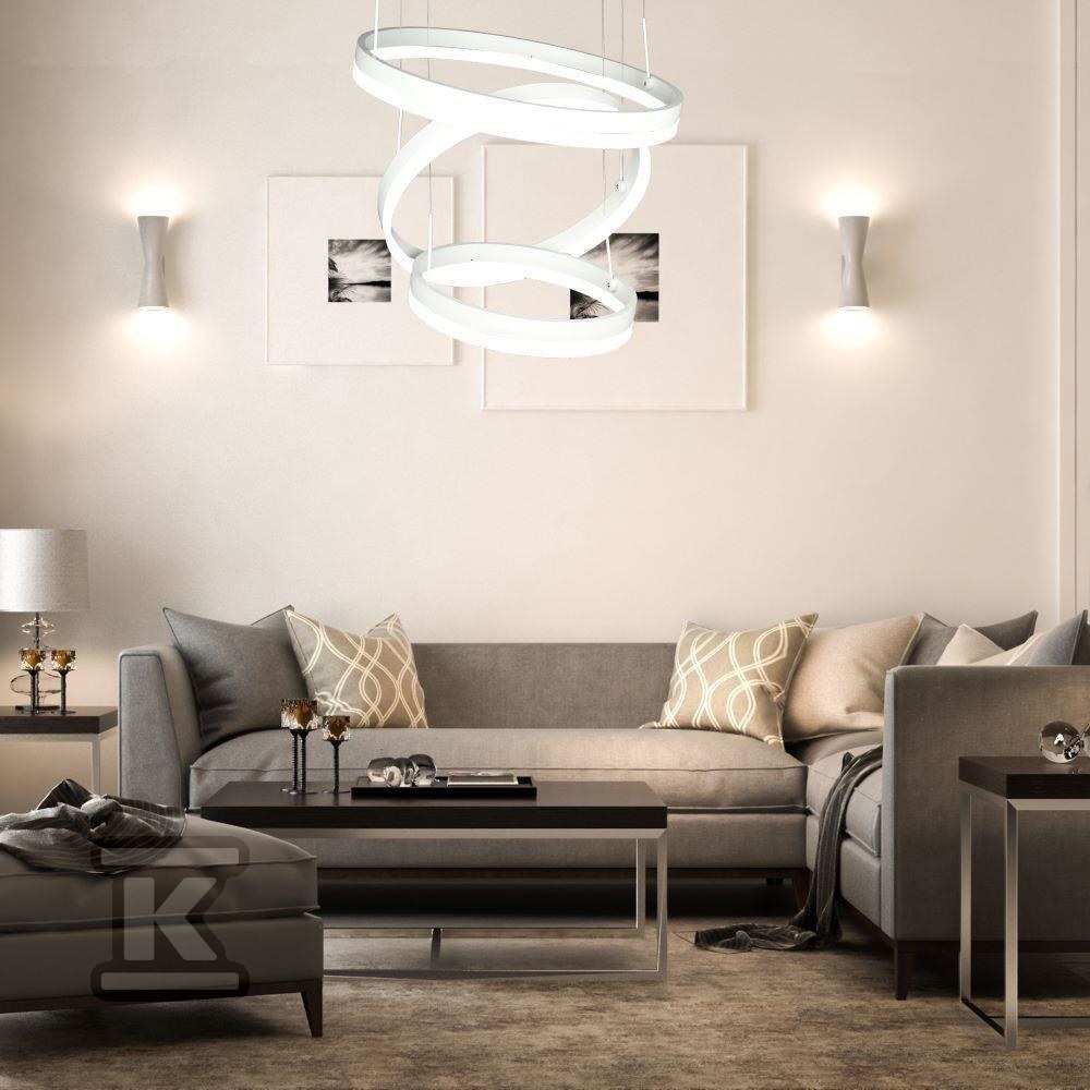 Oprawa Zwieszana LED V-TAC 82W Soft Light Chandelier Ściemnianie Biały VT-82-3-W-N 3000K 4550lm 3 Lata Gwarancji
