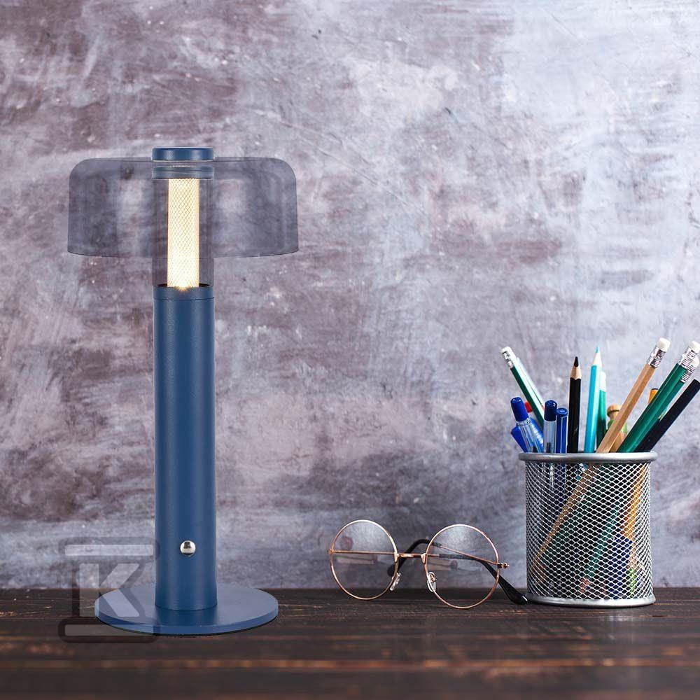 Lampka Biurkowa Nocna V-TAC 1W LED 30cm Ładowanie USB Ściemnianie Filetowa VT-1049 3000K 100lm
