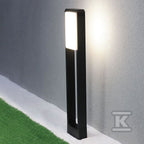 Słupek Ogrodowy V-TAC 10W LED SAMSUNG CHIP Czarny IP65 VT-33-B 3000K 900lm 3 Lata Gwarancji