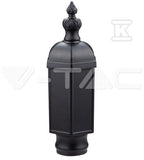 Latarnia Ogrodowa V-TAC 2XE27 230cm IP44 Czarny VT-847 3 Lata Gwarancji