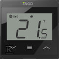 Regulator temperatury Internetowy, ENGO E55-B, podtynkowy, do ramki 55x55, Wi-Fi, 230V, czarny