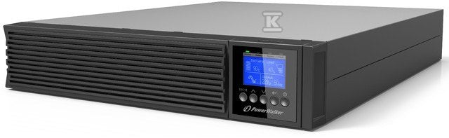 UPS RACK powerwalker VFI 6000 RTGE PF1 ON-LINE 6000VA 2X IEC C13 USB-B RS-232 3U bez AKU