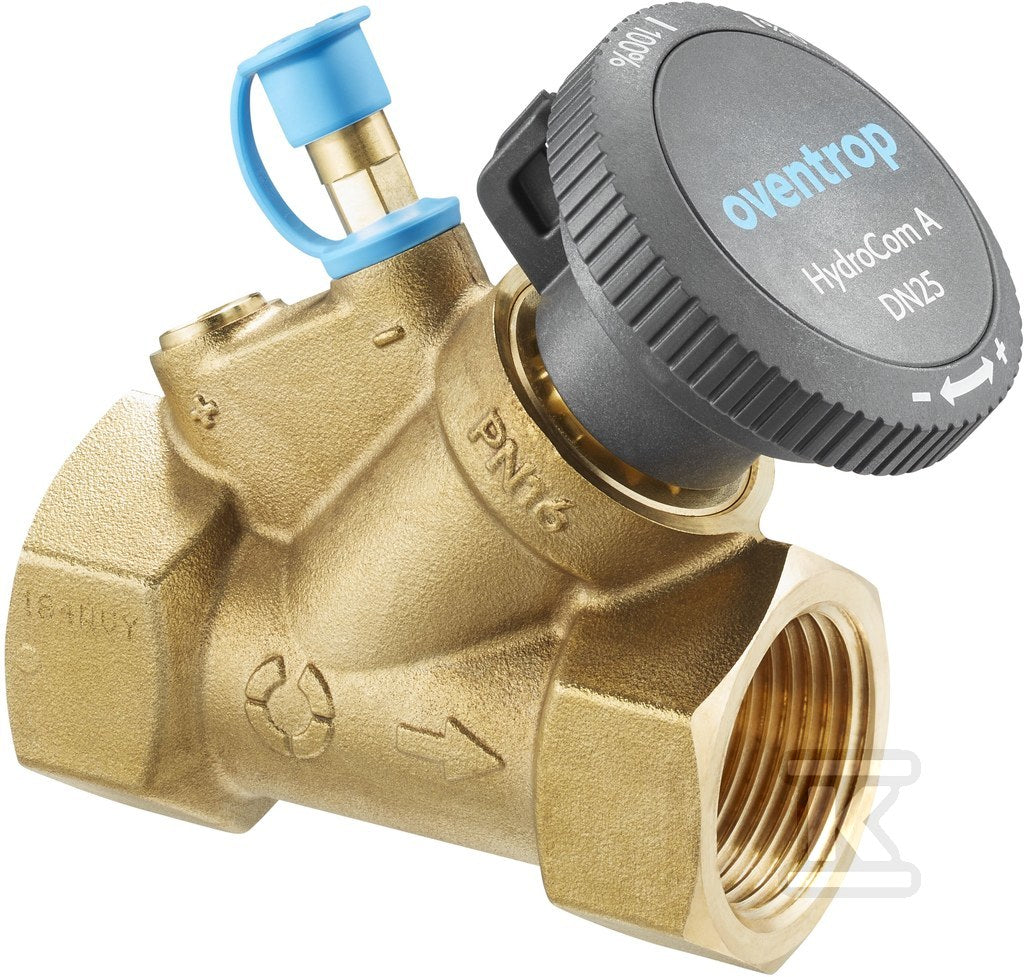 HydroCom A PN16 DN32, Rp1 1/4 GW, HydroPort, zawór odcinający