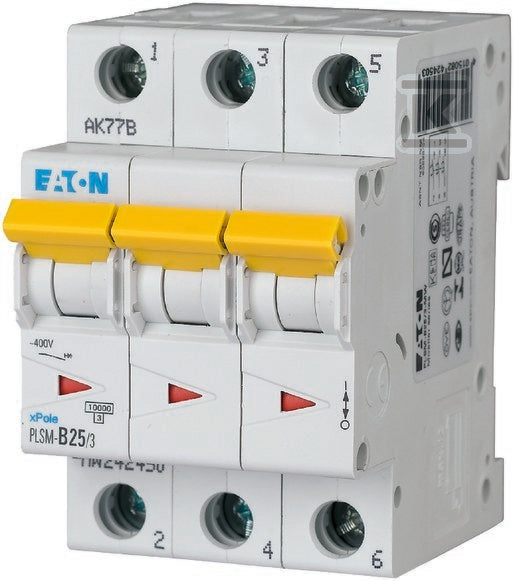 Wyłącznik nadprądowy 3-biegunowy PLSM-C25/3-MW