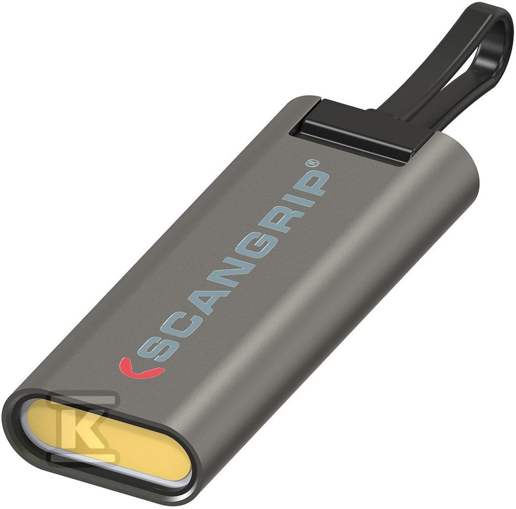 Latarka brelok z wbudowanym kablem USB do ładowania FLASH MICRO R 03.5113