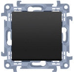 Ściemniacz obrotowy do LED ściemnialnych 230 V (moduł) 2–250 W, czarny mat. Maksymalna ilość zródeł LED - 10 szt., SIMON10