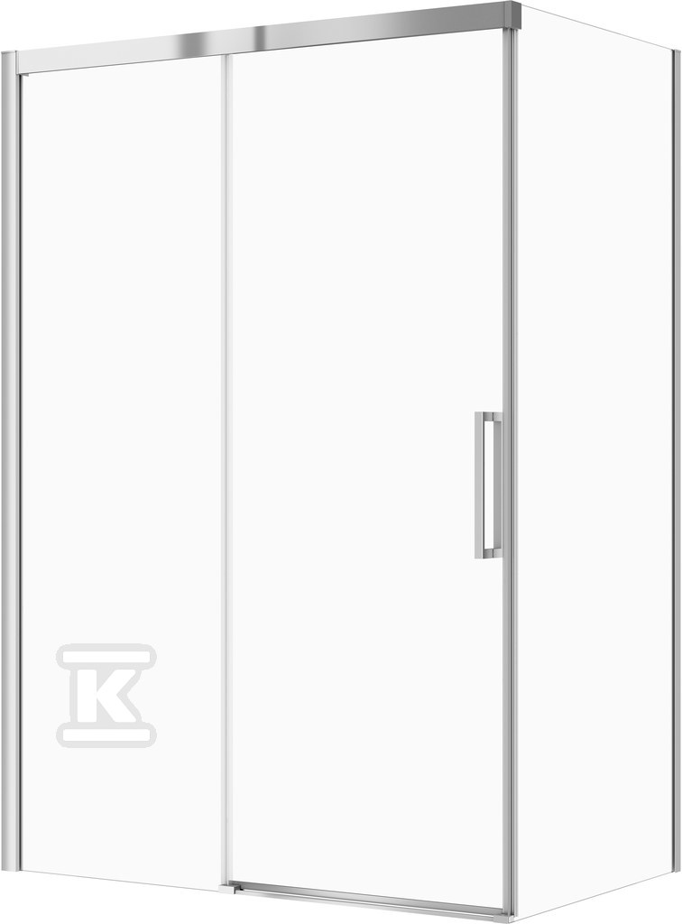 Zestaw C95 Kabina Crea Przesuwna 140X80X200 Szkło Transparentne WIR