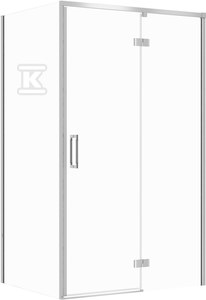 Zestaw C116 Kabina Larga Zawias Prawa Chrom 120X90X195 Szkło Transparentne WIR