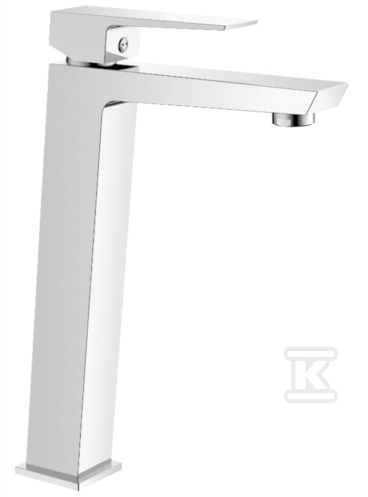 Bateria umywalkowa Paros wysoka chrom