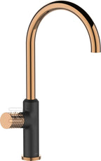 Bateria zlewozmywakowa MOONLIGHT czarny/rose gold