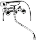 Bateria wannowa z zestawem natryskowym Modena