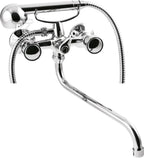 Bateria wannowa z zestawem natryskowym Modena