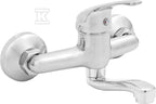 Bateria zlewozmywakowa Mitris chrom