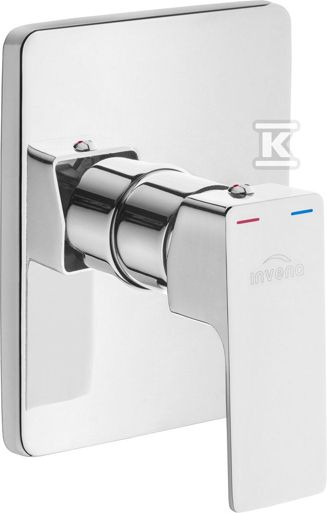 Bateria natryskowa podtynkowa 1-funkcyjna Nyks Chrom