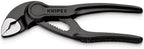 Szczypce nastawne do rur Cobra® XS wytłaczana, chropowata powierzchnia fosforanowana, szara 100 mm
