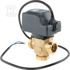 Zawór strefowy 3-drogowy AZV 844, DN25, G1 1/4", Kvs 11, 230 V AC, AB-B