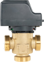 Zawór strefowy 3-drogowy AZV 844, DN25, G1 1/4", Kvs 11, 230 V AC, AB-B