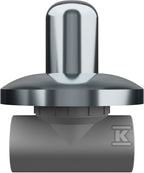Chromowany zawór krótki PPR d20-1/2"