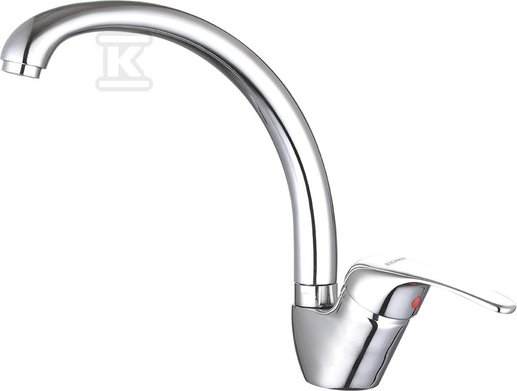 Bateria zlewozmywakowa INGA stojąca z wylewką F