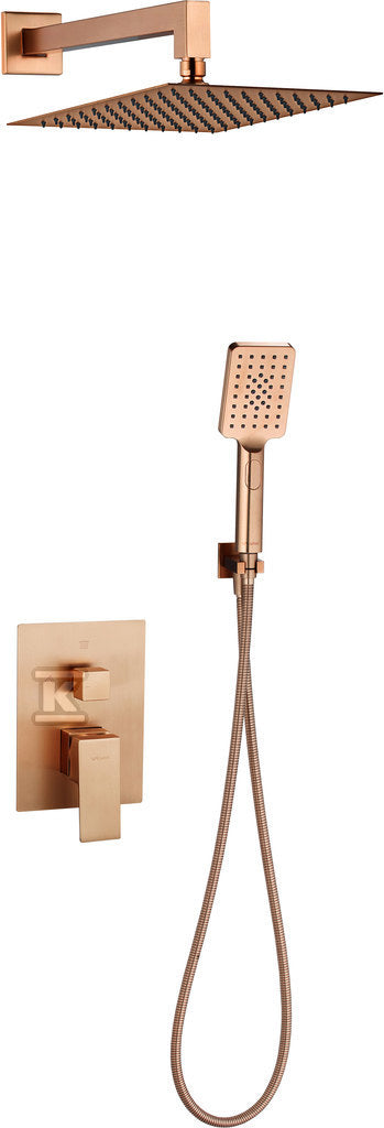 Zestaw natryskowy podtynkowy ARS SATIN COPPER