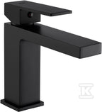 Bateria umywalkowa stojąca bez korka spustowego ARS BLACK