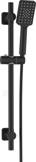 LOFT BLACK Zestaw natryskowy przesuwny, 3-funkcyjny