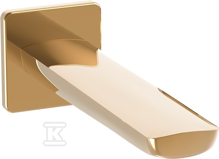 KVADRO GOLD Wylewka wannowa podtynkowa