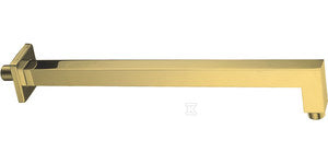 KVADRO GOLD Ramię natrysku ścienne