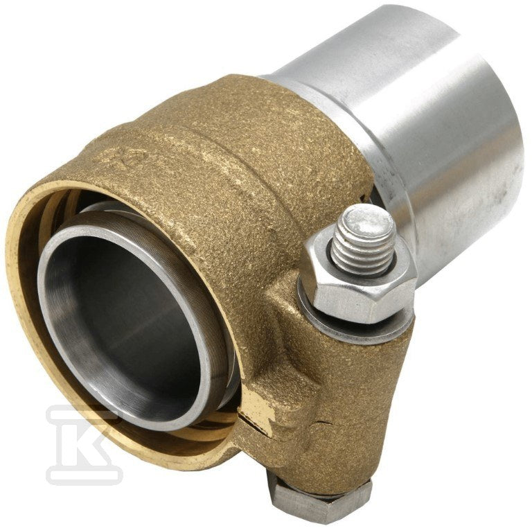 Złączka mosiężna skręcana HELA-PEX 10 bar 20x2.8mm z gwintem zewnętrznym GZ3/4" przyłączeniowa do Pex, do rur preizolowanych CALPEX