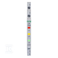 Lampka kontroli zasilania 3xLED czerwona, żółta, zielona, slim 1/3 modułu LK-703K